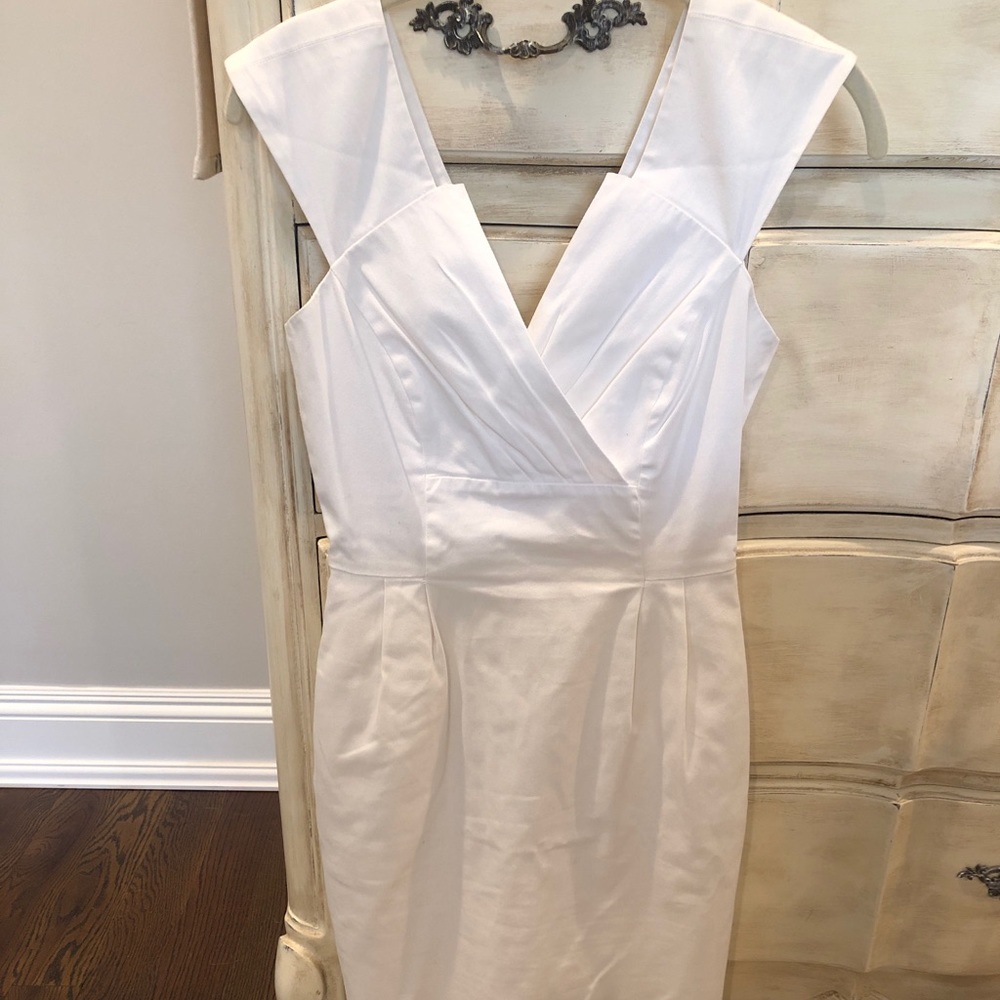 White Dress with pockets